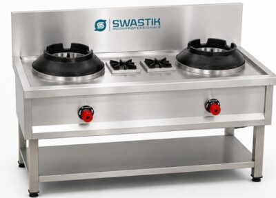 2 Burner Chinese Wok with Splash in Haldwani