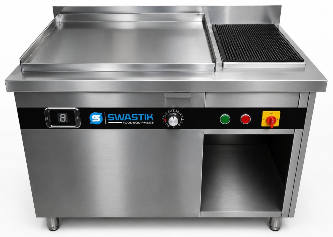 Standing Induction Griddle With Puffer in Noida NCR