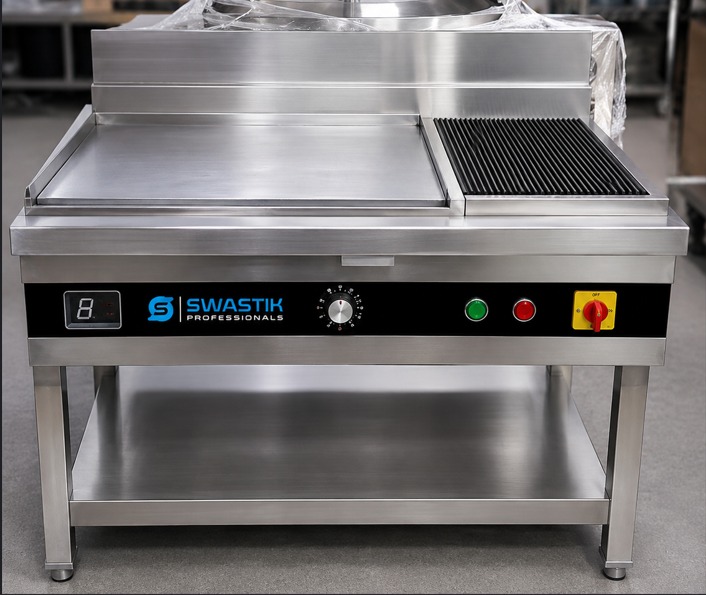 Standing Induction Griddle With Puffer in Noida NCR
