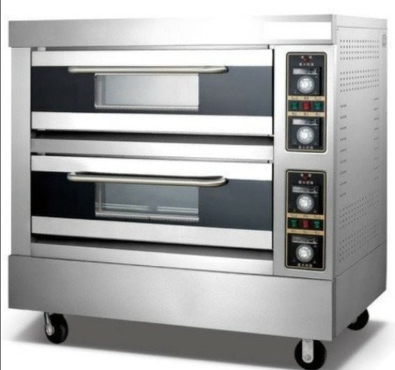Gas Baking Oven 2 Deck 4 Tray GBO24